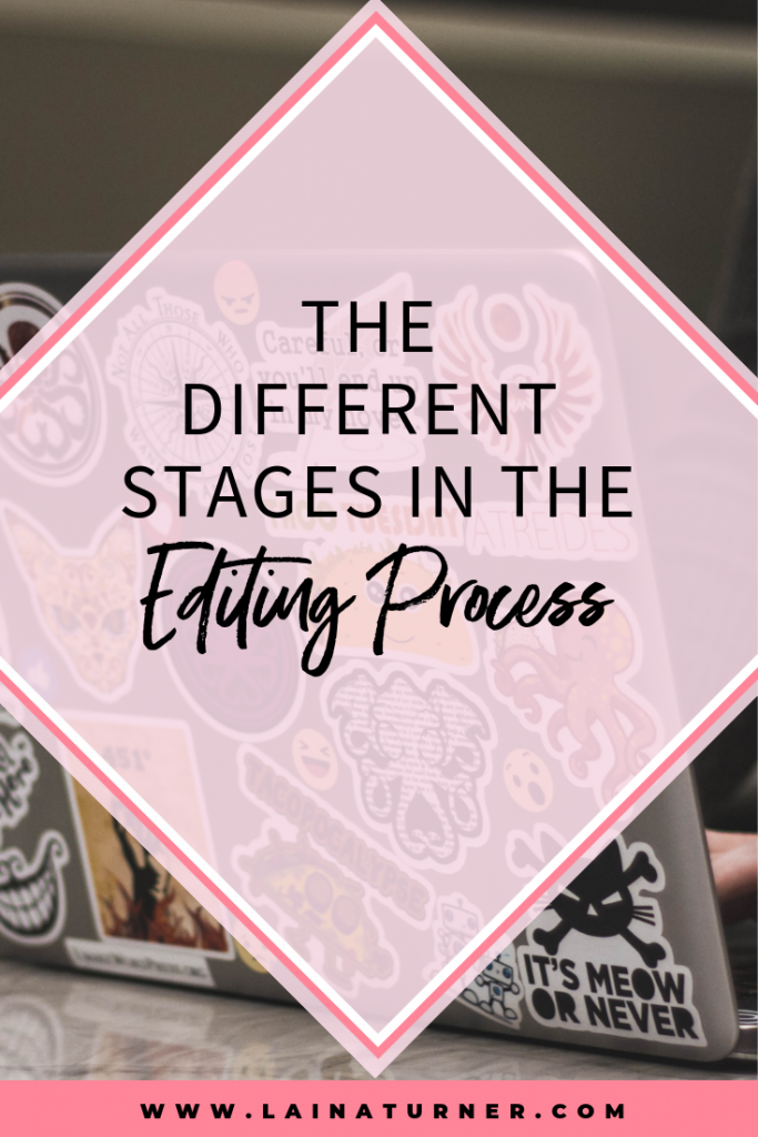The Different Stages in the Editing Process 1 The Different Stages in the Editing Process