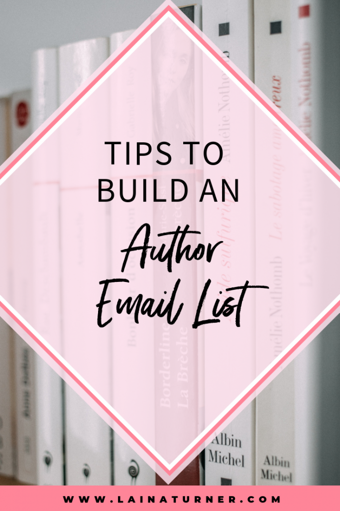 Tips To Build An Author Email List 1 17 Tips To Build An Author Email List