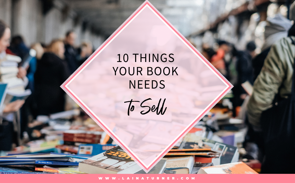 10 things your book needs to sell