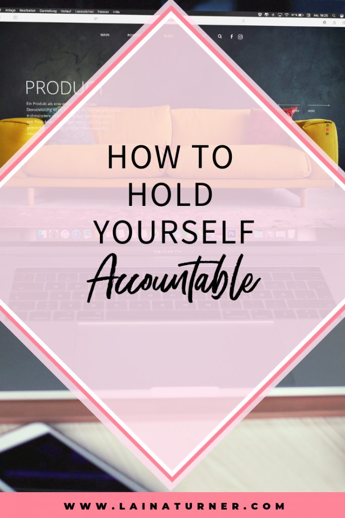 How to Hold Yourself Accountable as An Author 1 Hold Yourself Accountable as An Author