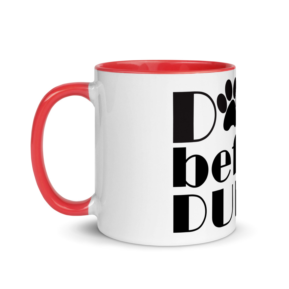 Dogs Before Dudes Mug with Color Inside 6 Dogs Before Dudes Mug with Color Inside - Image 6