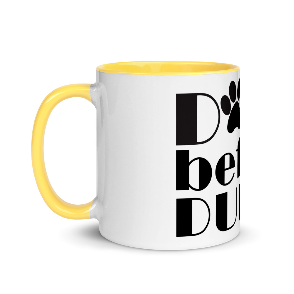 Dogs Before Dudes Mug with Color Inside 12 Dogs Before Dudes Mug with Color Inside - Image 12