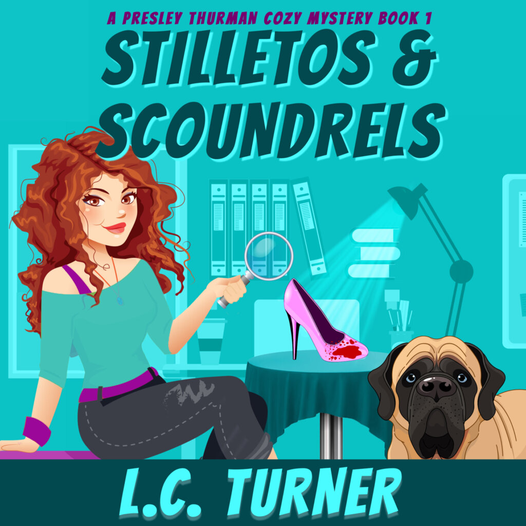 Stilettos and Scoundrels The Audio Book 1 cozy mystery audio book