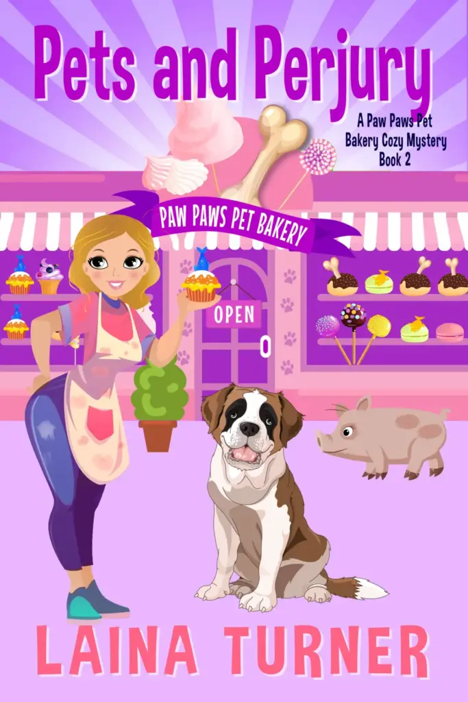 Pets and Perjury - a Paw Paws Pet Bakery Cozy Mystery Book 2